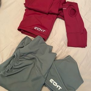 Echt gym legging matching sets